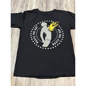 Y2K Haste The Day Graphic Tee Black Streetwear Flame Shirt